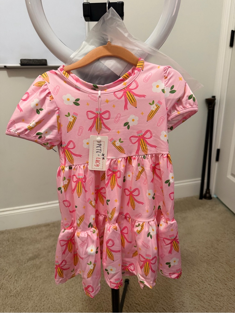 PETE + LUCY DOODLE DAYS GIRL DRESS 2T